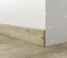 плинтус напольный Parquet Light Дуб Натуральный Отбеленный высота 80 мм. глубина  мм